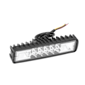 Miniatyrbillede 3 af 8: 48W LED arbejdslygtebar Dobbeltfarvet sidelys Universal til bilmotorcykler Offroad
