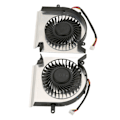 Miniatyrbild 6 av 8: CPU GPU Kylare Fläkt Ersättning för MSI GE75 GP75 GL75 WE75 GE63 GP63 GL63 GV63 GE73 GL73VR 4-polig DC 5V 0.55A GPU Fläkt CPU GPU Fläkt