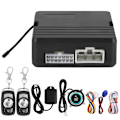 Miniatyrbillede 1 af 8: En-knaps motorstart Bilvibrationsalarmsystem Tænding Push & Fjernbetjening 12 V (Nummer 2)