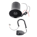 Miniatyrbillede 2 af 8: 50W 120dB Bil Højtaler 6 Lyde Nødsignal Alarm Sirene Universal til 12V Auto Bil Brandbekæmpelse