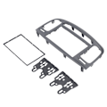 Miniatyrbilde 3 av 8: 2DIN Bilstereo Radio Fascia Dash Panel DVD Ramme ABS Erstatning for Accent 2009‑2012