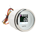 Miniatyrbild 3 av 8: 52 mm GPS hastighetsmätare vägmätare DC 9‑32V körsträcka IP67 Vattentät antidim Universal för båt RV motorcykel