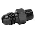 Miniatyrbillede 6 af 8: Brændstofrør lige adapter 4 AN til 1/8 NPT slangerør 6061‑T6 aluminium sort anodiseret