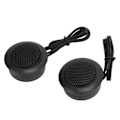 Miniatyrbillede 5 af 8: 2 stk./sæt Bil Dome Diskanthøjttalere 35‑150W højfrekvensrespons Sort Universal til Auto Audio System