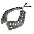 Pikkukuva 8 / 8: Tactic Military Combat Kypärän Sivukiskot Lanyard-Kiinnitysruuveilla Tarvikkeet (Vihreä)