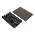 Miniatyrbilde 1 av 8: Tastaturveske i lærsett Bærbar slank trådløs tastaturveske med tastatur for nettbrett bærbare datamaskiner stasjonær PC