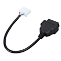 Miniatyrbillede 3 af 8: 16-ben til 20-ben diagnostisk adapterkabel OBD2-detektionslinje Fejlfindingsværktøj udskiftning til Tesla Model S Model X