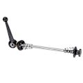 Miniatyrbillede 6 af 8: Titanium Alloy Cykel Hurtigudløsning til Mountain Road Cykel Spyd Sort 100mm