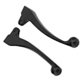 Miniatyrbillede 2 af 8: Par bremsegreb sort aluminiumslegering erstatning for el-scooter GY6 50 125 150