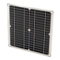 Miniatyrbilde 7 av 8: RV Solcellepanel 12W Mono Solcelle Batterilader Panel Adaptiv Integrert Spenningsreguleringsmodul Intelligent Kontroll med Laderegulering 30A