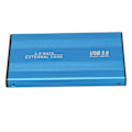 Miniatyrbilde 2 av 8: USB3.0 HDD-kabinett 2,5 tommer 5 Gbps Ultra tynn lett HDD-kabinett-adapter for bærbare datamaskiner for WIN 7 for WIN 10 Blå
