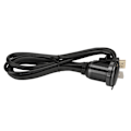 Miniatyrbild 1 av 8: USB-panelmonterad kabel 2.0 4K 1 meter lång High Definition Multimedia Interface