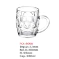 Classic Pint Glass Beer Mug Old Fashioned Pub Style Tankard Handle Dimpled Mug 560ml