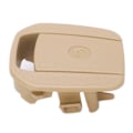 Miniatyrbild 7 av 8: Bakre barnstolsförankringsskydd Bakre raden ISOFix slits trimknapp Ersättning för 1-serien Beige