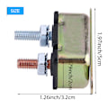 Miniatyrbillede 7 af 8: 50A Automatisk Nulstilling Stud Type Sikringsautomat til Bil Lastbil RV