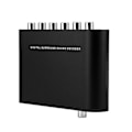 Miniatyrbillede 2 af 8: Digital DTS Kanaldekoder 5.1 Audiokonverter Optisk Fiber Koaksial Lydadapter 110‑240V