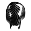 Miniatyrbild 4 av 8: Carbon Fiber Style Interiör Shift Knop Cover Trim Passar för S6/S7 A6L A5 A7 A4L Q7 Q5