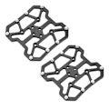 Miniatyrbilde 5 av 8: 1 Par Aluminium Sykkelplattform Adaptere for SPD (Svart)