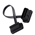 Miniatyrbillede 3 af 8: Bil Auto 16-polet Han til Hun OBD2 Forlængerkabel Diagnostisk Adapter 30 cm/12 tommer Længde