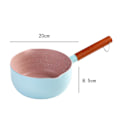Miniatyrbillede 2 af 5: Blå Japansk Stil Non-Stick Saucepan - 20cm
