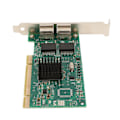 Miniatyrbillede 8 af 8: Dual Port Gigabit LAN Adapter Accelerationsfunktion 1000Mbps RJ45 Bidirektionel Belastningsbalancering PCI Internetadapter