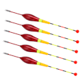 Miniatyrbillede 8 af 8: 5 stk. Fiske Oval Stick Floats Plastik Fiske Forår Slip Floats til Fisketilbehør