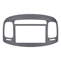Miniatyrbilde 8 av 8: 2DIN Bilstereo Radio Fascia Dash Panel DVD Ramme ABS Erstatning for Accent 2009‑2012