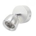 Miniatyrbillede 2 af 8: Læselampe DC12V til 24V Høj Lysstyrke Varmt Hvidt Lys LED RV Sengelampe til Lastbiler Campere Trailere Skibe Yachts Sølv
