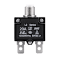 Miniatyrbillede 1 af 8: 20A 125/250V Termisk Nulstillingsafbryder Overstrømsbeskyttelse til Generator