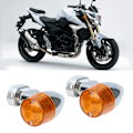 Miniatyrbillede 6 af 8: 2 stk. Motorcykel Blinklys Indikatorlampe Modificering af drejelys