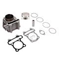 Miniatyrbillede 1 af 8: Motorcylindersæt Metallegering stempelpakningssæt Erstatning for Kymco Agility 150 4-takt