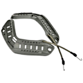 Pikkukuva 7 / 8: Tactic Military Combat Kypärän Sivukiskot Lanyard-Kiinnitysruuveilla Tarvikkeet (Vihreä)
