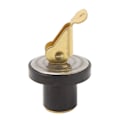 Miniatyrbillede 2 af 8: Messing Aftap Prop Robust Rustfri Stærk Tætning Kompression Aftap Prop til Båd Marine Vaske Bjelker Agnsbrønde 3/4Inch/ Diameter: 18.8mm