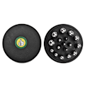 Miniatyrbillede 4 af 8: 17 stk. Dapping Punches Smykker Guldsmedsfremstilling Doming Tool Dapping Block Punch