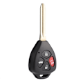 Miniatyrbild 6 av 8: 4-knapps bilfjärrnyckelfodral Skalskydd Passar för Toyota 4-löpare Camry Matrix Venza
