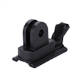 Miniatyrbillede 3 af 8: Adapter til cykelforlygte-lommelygteholder til cykelcomputermontering (til Gaciron)