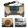 Miniatyrbillede 3 af 8: Bilstereo Strømsikringsholder Stereo Distributionsblok Boks Digital Display (200A)