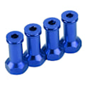 Miniatyrbilde 4 av 8: Forlengelseskobling 24 mm lengre kombinasjonsadapter for Traxxas Slash 1/16 RC-bil (Mørk blå)