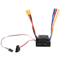Miniatyrbillede 2 af 8: 60A Vandtæt Børsteløs ESC Elektrisk Hastighedskontrol til SCX10 1/10 RC Bil ModelXT60