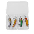 Miniatyrbilde 2 av 8: 4 stk 3,8g 7cm Minnow Fiske Agner Fiske Hard Sinking Bait Tackle
