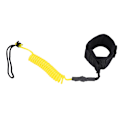 Miniatyrbillede 2 af 8: Stand Up Paddleboard 5mm Spiralformet Benrem / Surfboard Leash (gul)