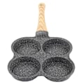 Miniatyrbillede 5 af 8: Non-Stick 4-Huls Æggepande: Perfekt til Induktionsplader og Gasskomfur