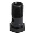 Miniatyrbillede 6 af 8: Aluminium Enkelt Banjo Bolt M16 x 1,5 mm Gevind 1,3 tommer Længde Sort Biltilbehør
