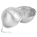 Miniatyrbillede 5 af 8: Rustfrit Stål Te-Infuser - Køkkentilbehør til Krydderi og Filtrering