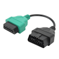 Miniatyrbilde 4 av 8: Servostyring skannerkabel Grønn ABS OBD2 diagnosekabelbytte for Fiat ECU Scan Tool Grønn