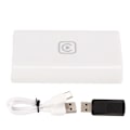 Miniatyrbillede 1 af 8: Kablet til trådløs Carplay AI Box Skærmprojektion Bluetooth 5.0 Plug and Play til Linux håndfri opkald