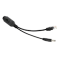 Pikkukuva 3 / 8: 24V Vedenkestävä IP-kamera Power over Ethernet -sovitin POE-kaapelijakaja Injektori Musta