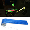 Miniatyrbild 8 av 8: 5cmx3m Säkerhetsreflekterande Tejp Rulle Dekal För Trailers Bilar Cyklar Blå