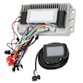 Miniatyrbild 4 av 8: EN06 LCD-display och borstlös motorstyrenhet för 36V/48V 1000W elcykel
