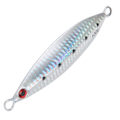 Miniatyrbilde 4 av 8: Fiskesimulerende agn i metall, fiskformet, realistisk, fiskeutstyr, sølv